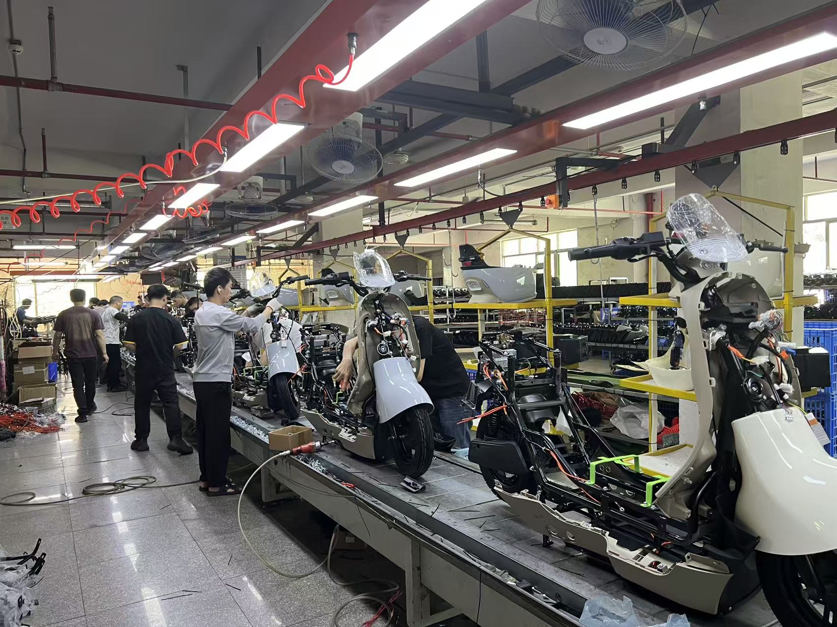 Parts Warehouse & Assemble Line